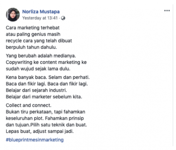 Boleh Ke Guna Strategi Marketing Oldschool 100 Tahun Ni